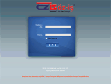 Tablet Screenshot of bayi.ozis.com.tr